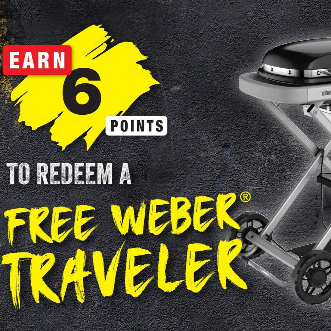Weber Traveller Promo - How to redeem
