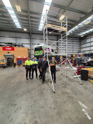 How JUCY Rentals Streamlined Campervan Maintenance with Mini Mobile Scaffolding