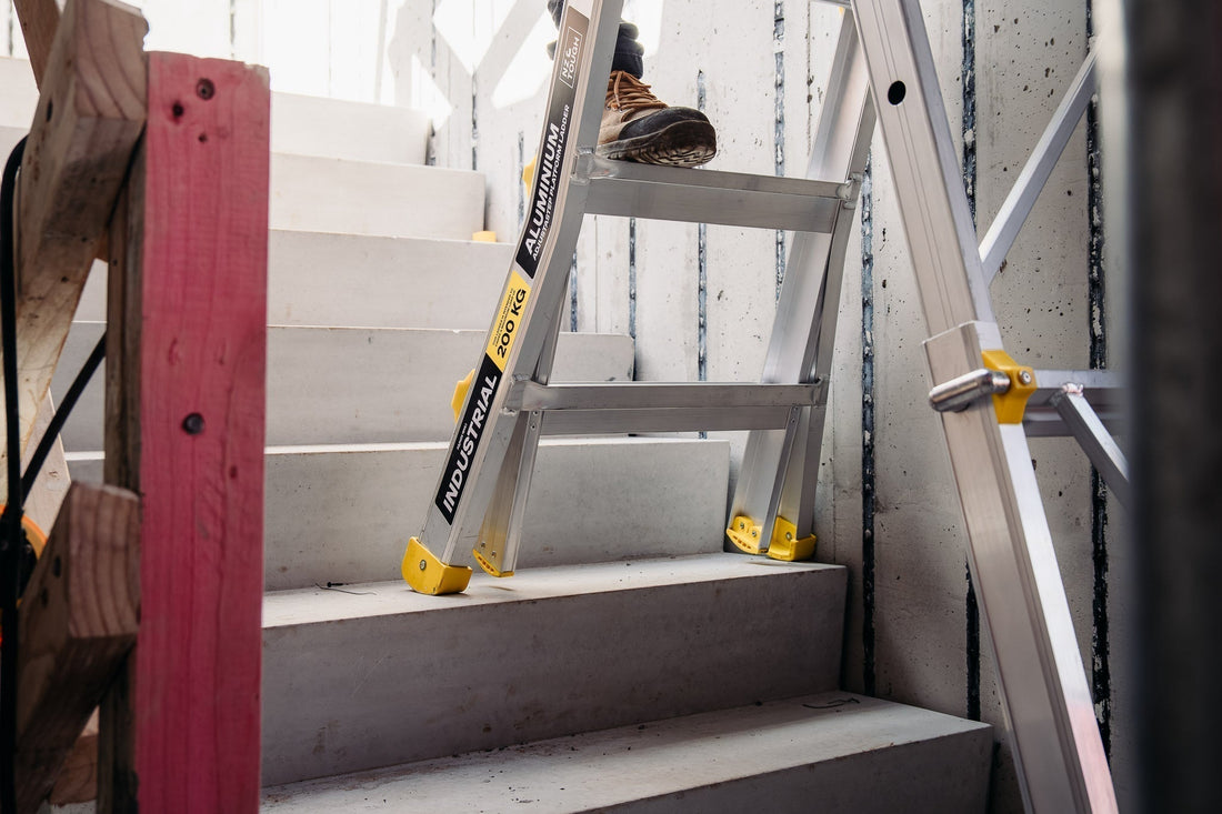 Working Above Stairs? Our Top Ladder & Scaffold Picks
