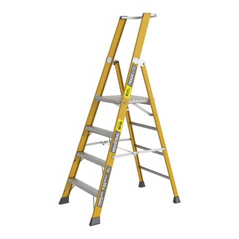 Easy Access TradeLite Fibreglass Platform Ladders
