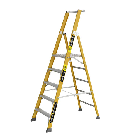 Easy Access TradeLite Fibreglass Platform Ladders