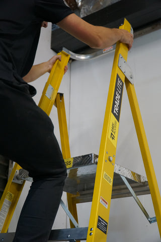 Easy Access TradeLite Fibreglass Platform Ladders