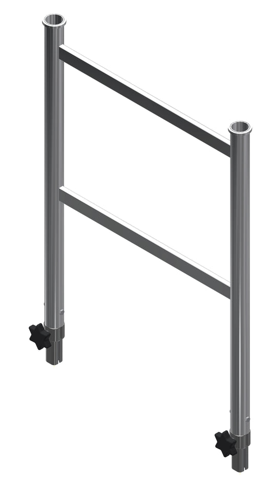 Easy Access Mini Mobile Guardrail Frame