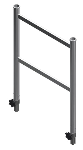 Easy Access Mini Mobile Guardrail Frame