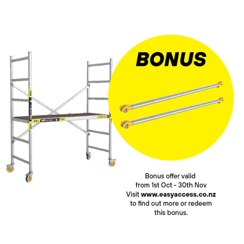 Mini Mobile Scaffold 1700 Series - 0.9m Platform Height