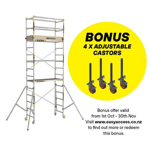 Mini Mobile Scaffold 1700 Series - 3.7m Platform Height