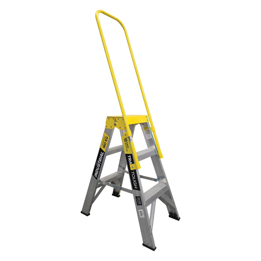 Easy Access TradeTough Bolt-On Handrail for Double Sided Ladders