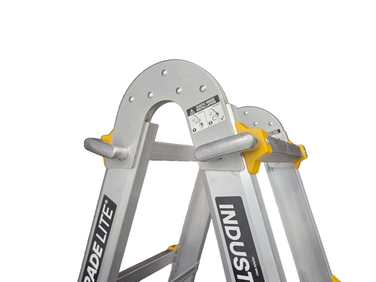 Easy Access Telescopic Ladder Brackets for All-In-One Ladders