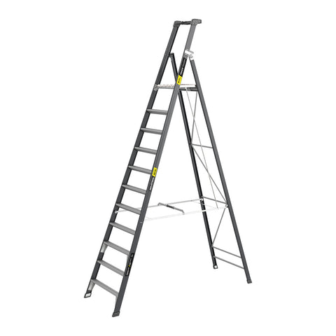 Easy Access TradeTough Fibreglass Platform Ladder