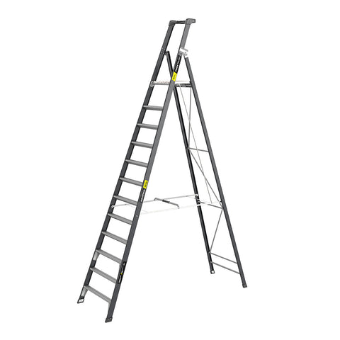 Easy Access TradeTough Fibreglass Platform Ladder