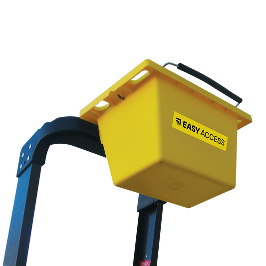 Easy Access TradeTough Clip-On Tool Bucket for Platform Ladders