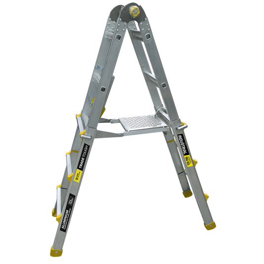 Easy Access TradeTough Clip-On Platform for Telescopic All-In-One Ladders