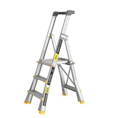 Easy Access TradeTough Telescopic Platform Ladder (AdjustaStep)