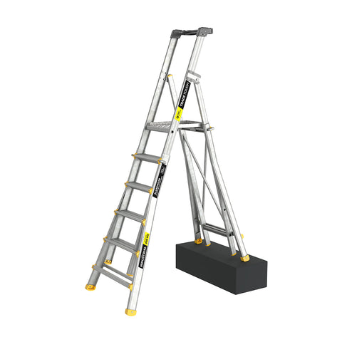 Easy Access TradeTough Telescopic Platform Ladder (AdjustaStep)