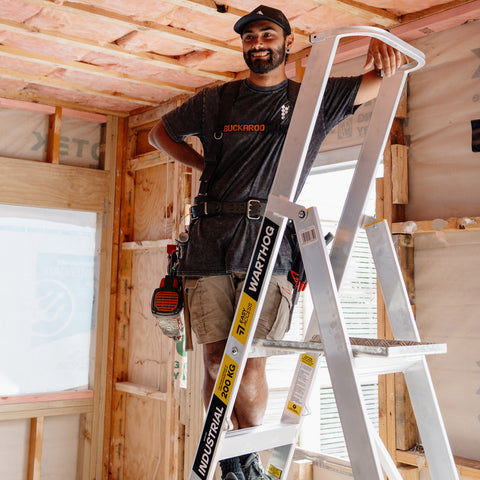 Easy Access Warthog Platform Ladder