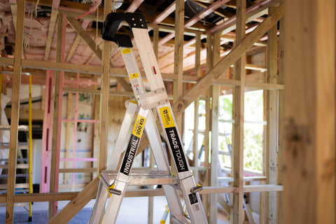 Easy Access TradeTough Telescopic Platform Ladder (AdjustaStep)