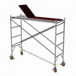 Single Width (0.8m) H Frame Platform with Steel Scissor Bracing