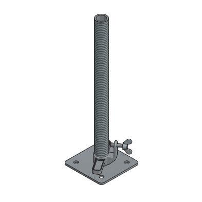 Easy Access H-Frame Adjustable Base Plate