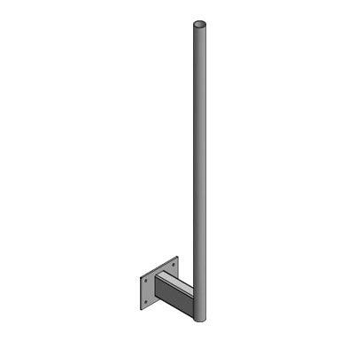 Edge Protection Angle Bracket with Screw Plate