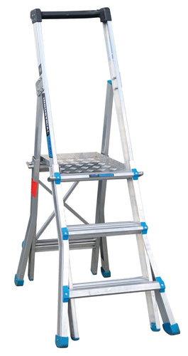 TradeTough AdjustaStep Height Adjustable Platform Ladder