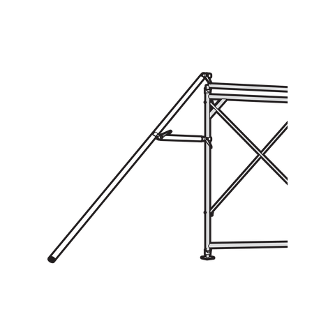 MOBI Single Width 4.75m High Platform