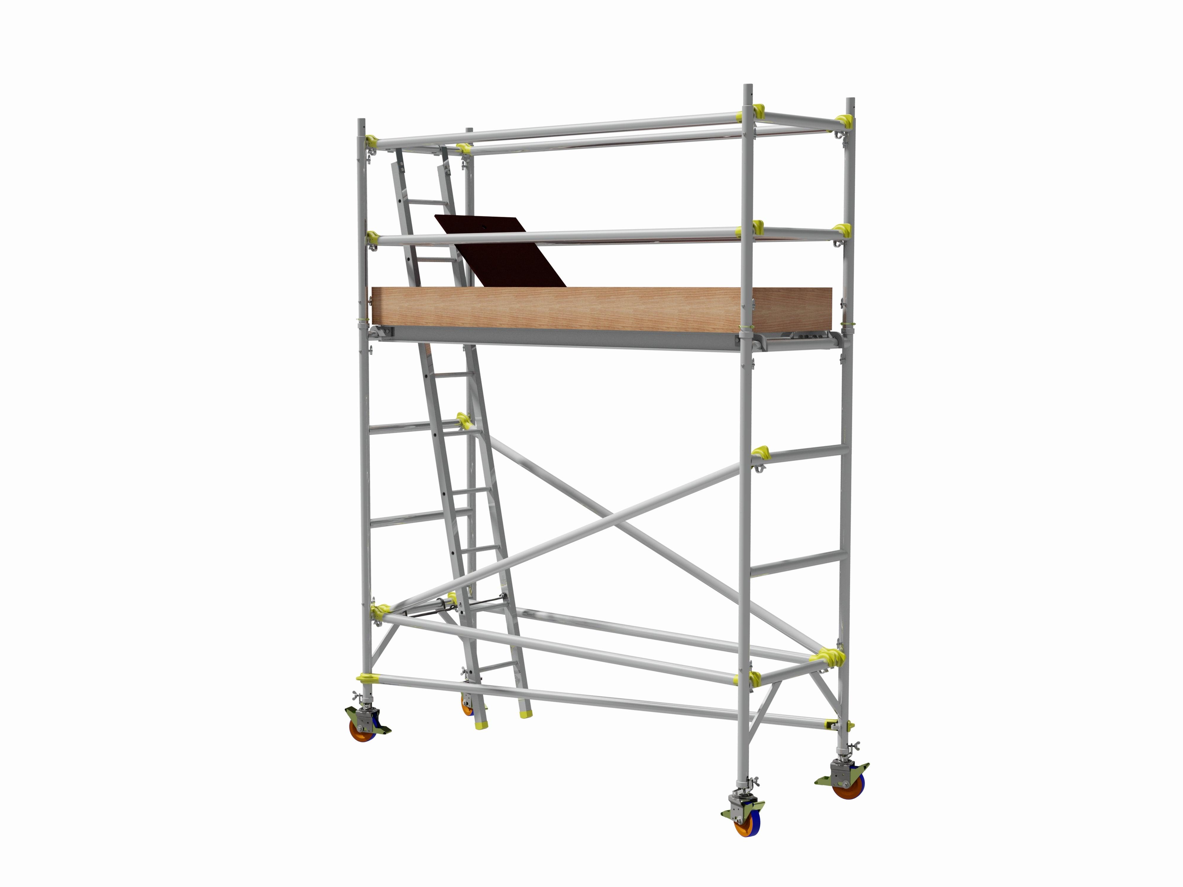 Single Width (0.8m) H Frame Platform with Snaplock Bracing