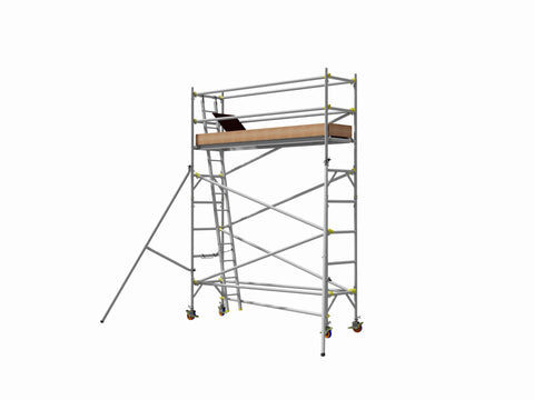 Single Width (0.8m) H Frame Platform with Snaplock Bracing