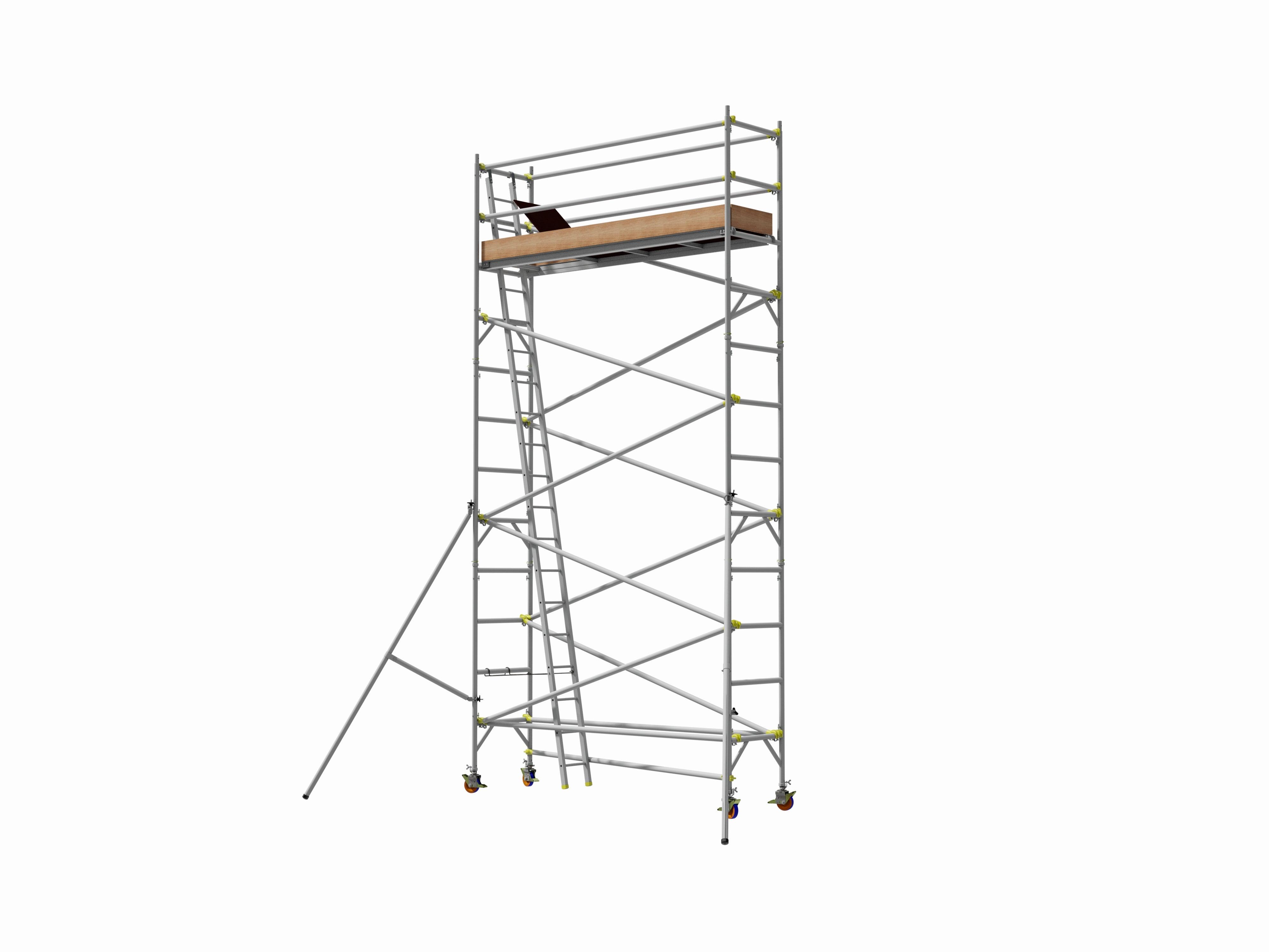 Single Width (0.8m) H Frame Platform with Snaplock Bracing