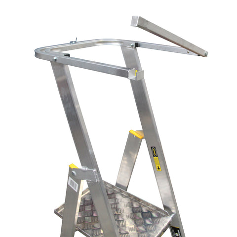 Easy Access Warthog Full Surround Handrail for Platform Ladders